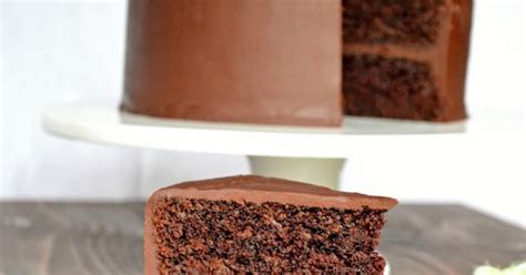 Moist Chocolate Cake With Ganache Frosting Serena Bakes Simply From