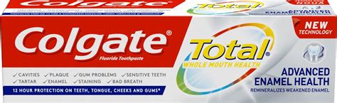 Colgate Total Advanced - Паста за зъби за укрепване на емайла - store.bg