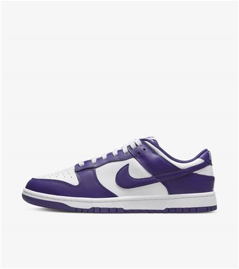 Dunk Low Championship Court Purple Dd1391 104 Release Date Nike