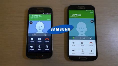 Samsung Galaxy S4 Mini And S4 Incoming Call Youtube