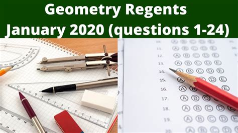 Geometry Regents January Part Questions YouTube