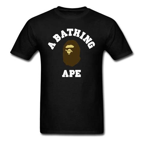 Oyasumi Mens A Bathing Ape Black T Shirt Buy Online In United Arab