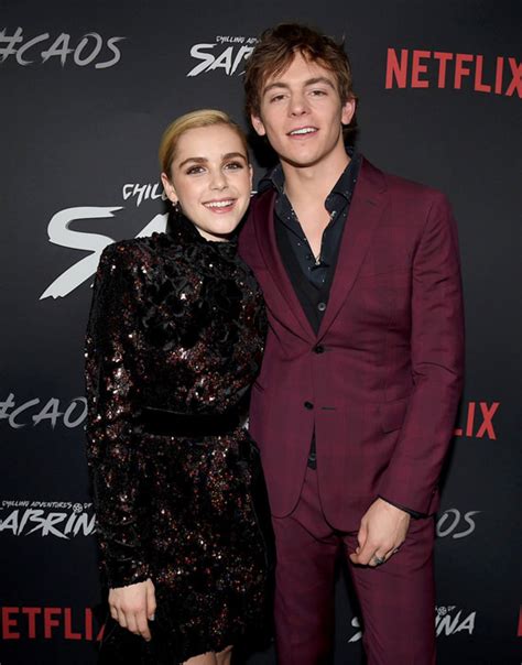 Kiernan Shipka And Ross Lynch Keep Things Tight At Netflixs Chilling