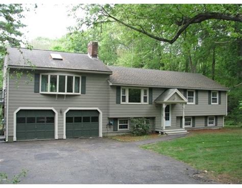 The illustrations of the various homes are. Ranch house exterior, Split foyer, Garage addition