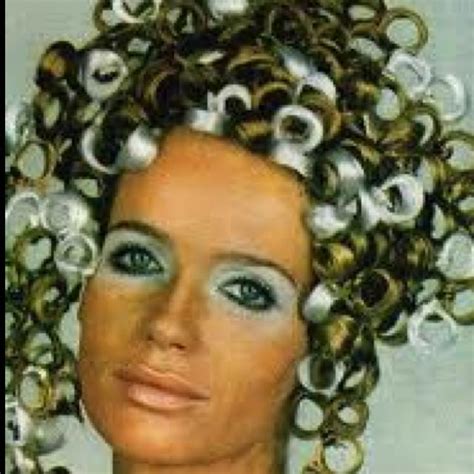 Veruschka Face Hair 60s Fashion Veruschka