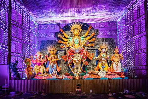 Photo Feature 25 Pictures Of Durga Puja In Kolkata