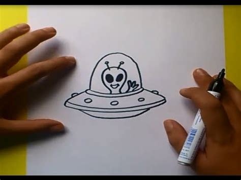 Dibujar bonito, se puede lograr por medio de las imágenes para dibujar, las cuales se pueden descargar, imprimir y colorear; Como dibujar un ovni paso a paso | How to draw a UFO - YouTube