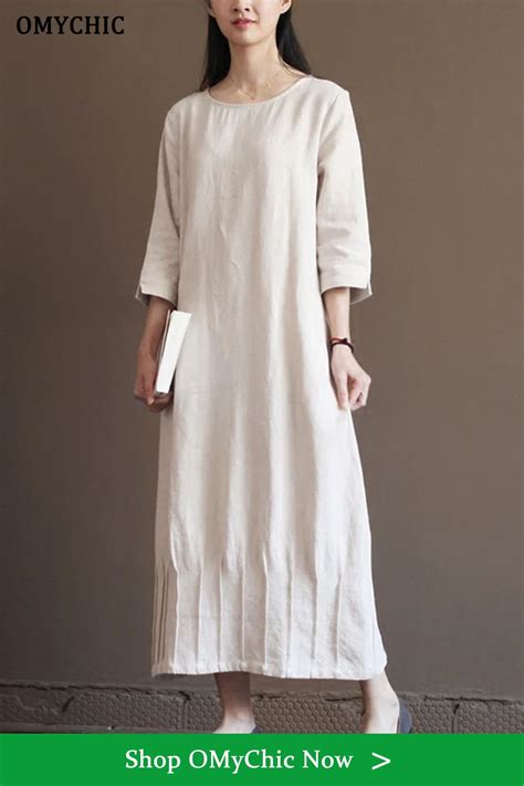 Nude Linen Spring Dress New Linen Maxi Dresses Plus Size Linen Clothing