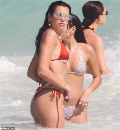 Dua Lipa Flaunts Stunning Figure In Sizzling Bikini During Fun Filled