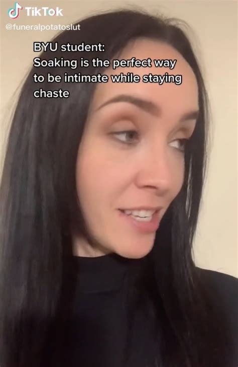 What Is The Mormon ‘soaking’ Sex Act Video Going Viral On Tiktok Video Au