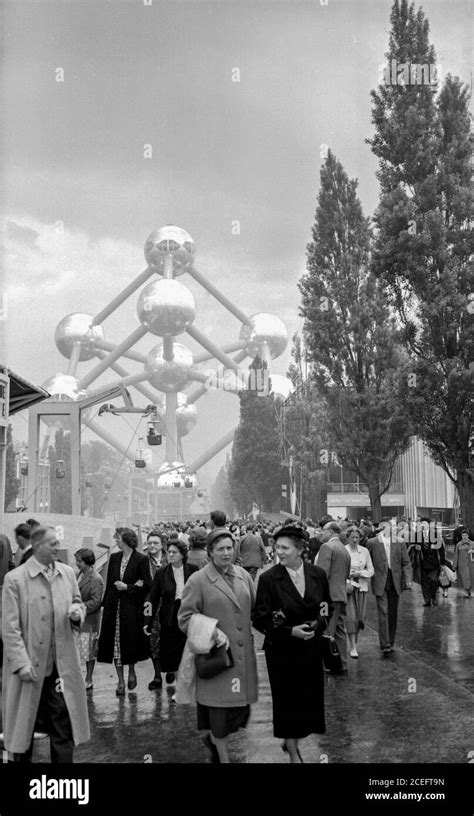 World Exhibition Of Brussels 1958 Black And White Stock Photos And Images