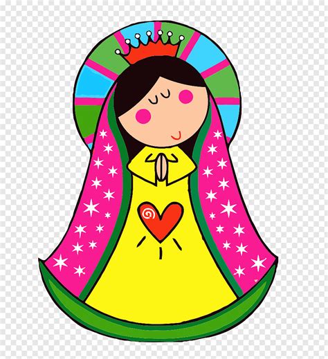 Baby Virgen De Guadalupe Cartoon