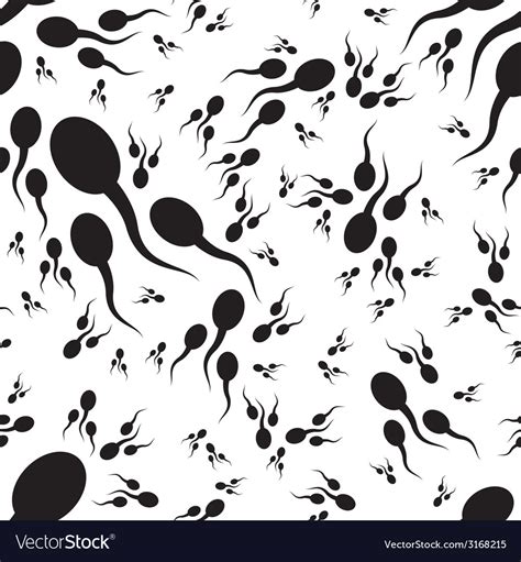 sperm seamless pattern royalty free vector image