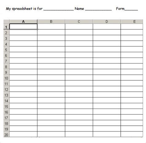 Blank Spreadsheet Printable How Print A Excel Sheet With Gridlines Riset