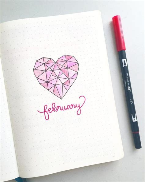 February Bullet Journal Planning Plan With Me My Inner Creative