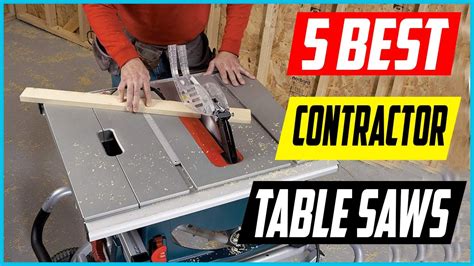 Top 5 Best Contractor Table Saws Reviewed Youtube