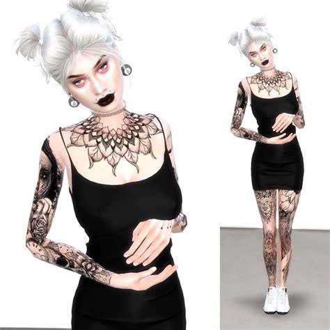 I Got Bored And Made The Sim Of My Old Emo Dreams Sims4