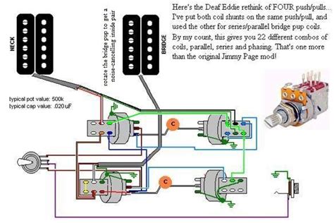 Back to the guitar electronic. Jimmy Page wiring - which schematic is 'correct'?