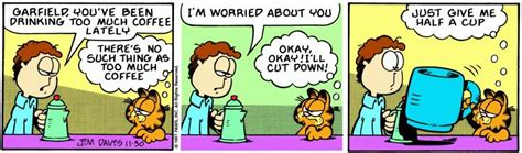 Comic1987 11 30 Garfield Coffee Jokes Coffee