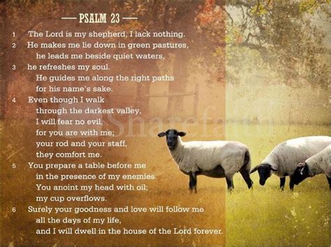 Psalm 23 Lord Is My Shepherd The Good Shepherd Sermon