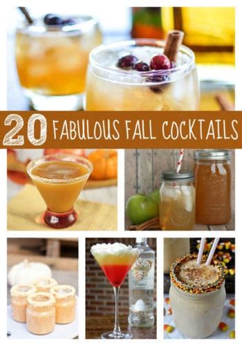 20 fabulous fall cocktails pretty my party