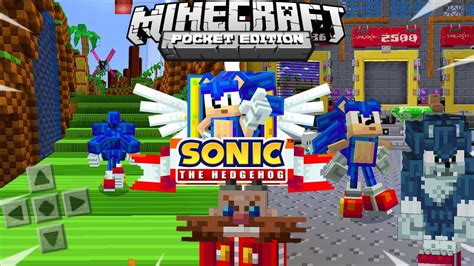 Melhor Addon De Sonic Para Minecraft Pe Dlc Oficial Nova SÉrie