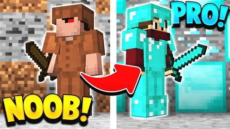 How To Go From Noob To Pro In Minecraft Youtube
