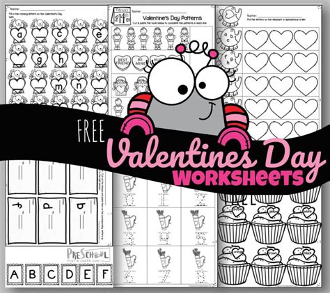 Free Preschool Valentines Day Printables