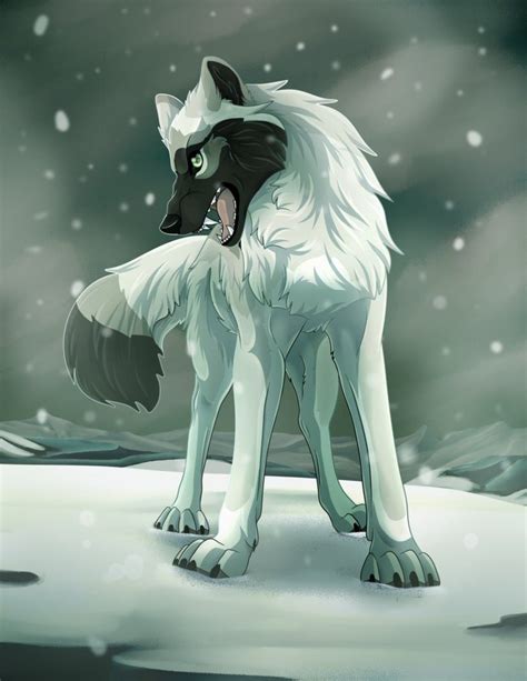 Anime Ice Wolf