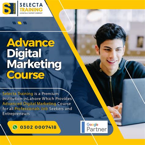 Get The Advanced Digital Marketing Course In Lahore Selecta Training