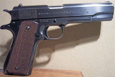 Colt Government Model National Match 45 Acp Serial Number C180455