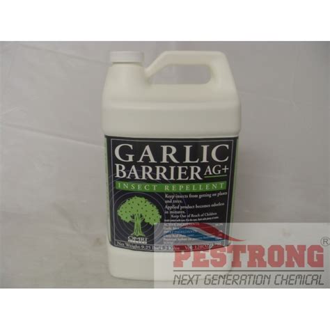 About six cloves mixed into 1 gallon of water will give you. Garlic Barrier Ag+ Liquid Spray, Garlic Barrier AG+ Insect ...