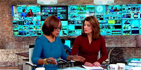 Cbs This Mornings Gayle King Responds To Charlie Rose — Norah Odonnell And Gayle King React To