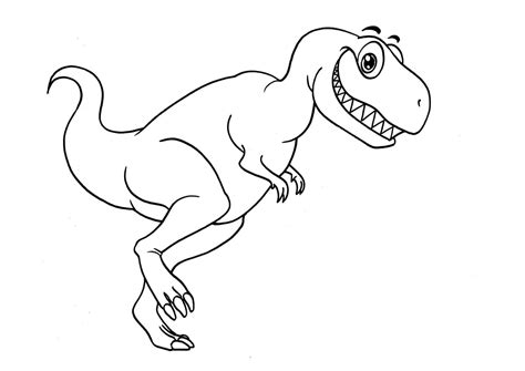 Tyrannosaurus Rex Bilder Zum Ausmalen Dinosaurier Tyrex Malvorlage