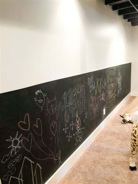 Basement Playroom Reveal And Mural How To Mindfully Gray