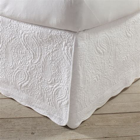 Josephine Quilted Bed Skirt And Reviews Joss And Main