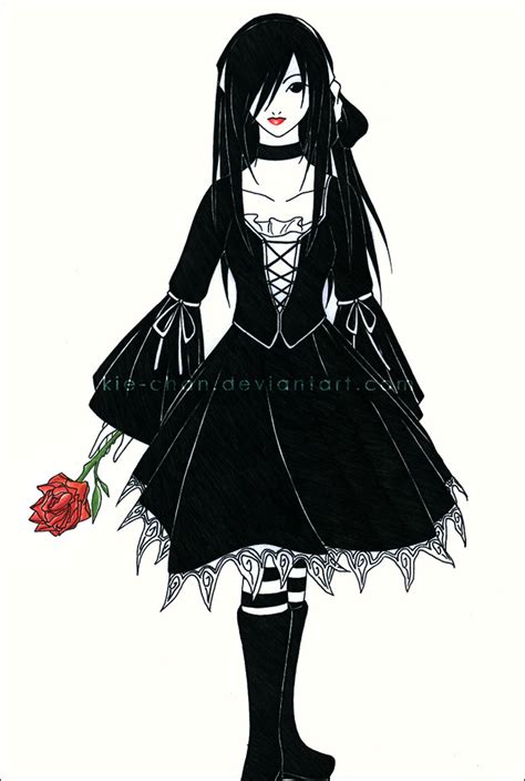 Gothic Anime I Like This Drawing I Found On … Inlove