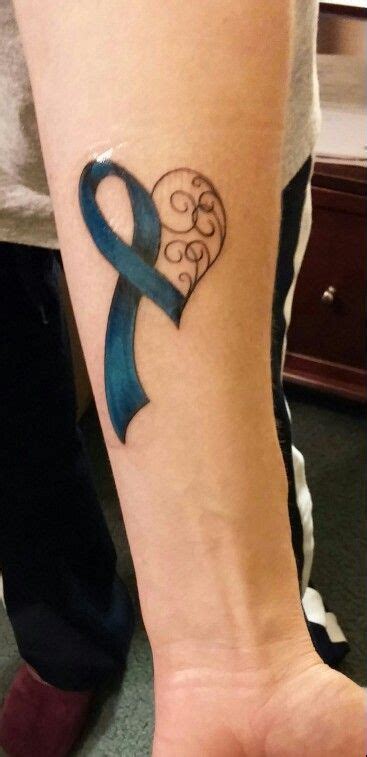 Colon Cancer Tattoos Cancer Survivor Tattoo Cancer Awareness Tattoo