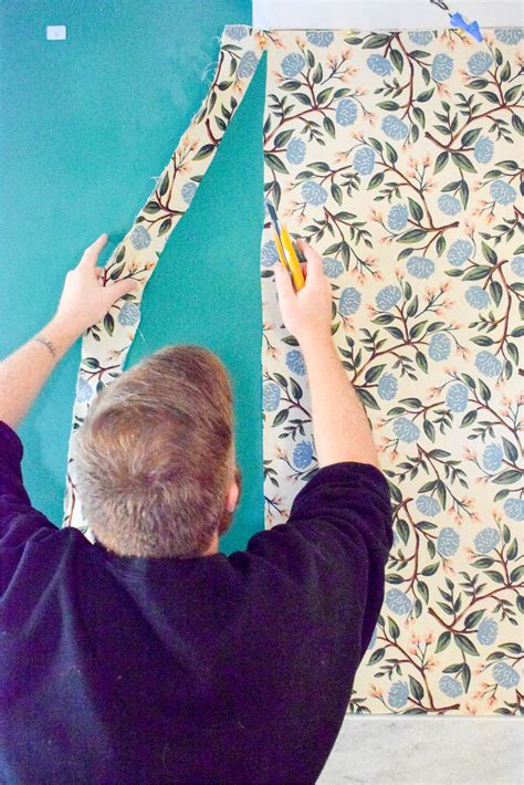 How To Hang Fabric As Wallpaper Pmq For Two