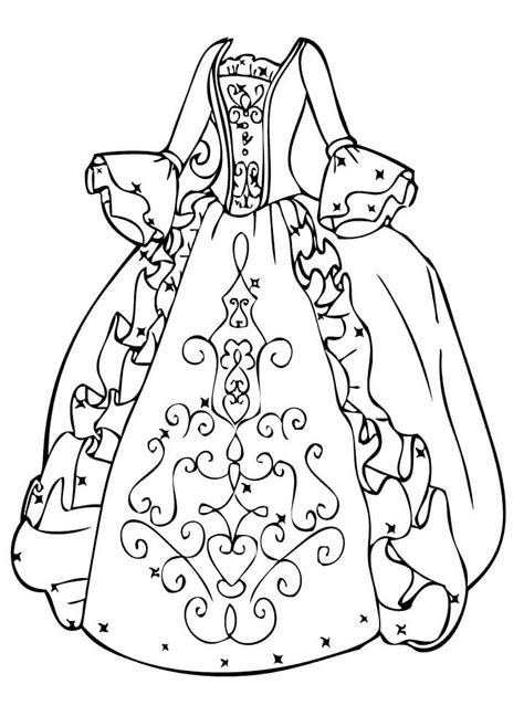 Printable Dress Coloring Pages Updated 2022 Dress Coloring Pages