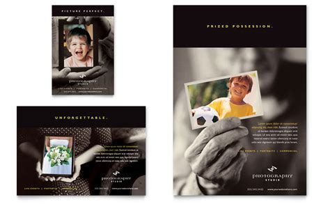 photography studio flyer ad template word publisher