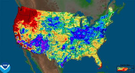 Summer Rainfall United States Map Shows Which Areas Get Most Rain Time