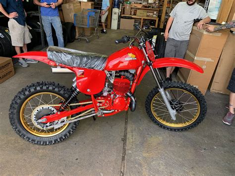 Pin By Rich Meinke On Vintage Motocross Vintage Motocross Honda Dirt