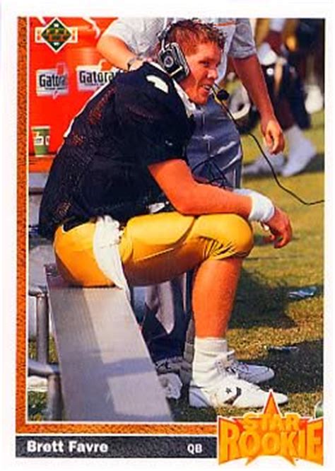 I gave one of my special students a brett favre rookie card for xmas, knowing he would cherish it more. Brett Favre Football Cards - Football Singles and Rookie Trading Cards