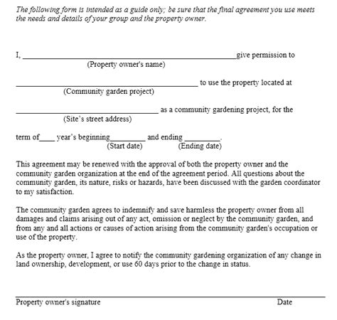 13 Free Sample Property Agreement Templates Printable Samples