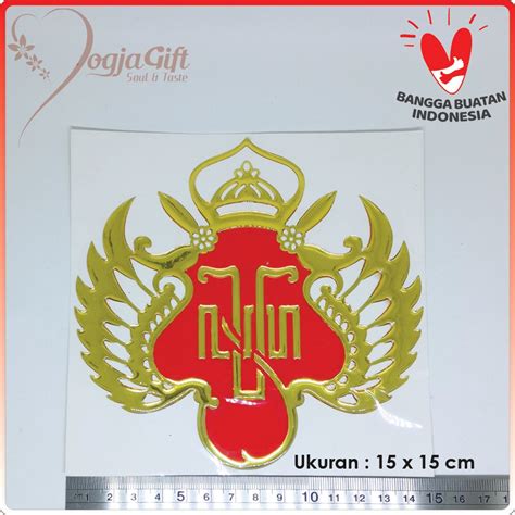 Jual Stiker 3d Lambang Kraton Jogja Ukuran 15cm Shopee Indonesia
