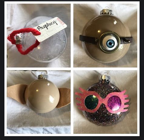 Home » holidays » christmas » diy harry potter christmas ornaments. DIY Harry Potter Christmas Ornaments 4/36 | Harry potter christmas ornaments, Harry potter ...