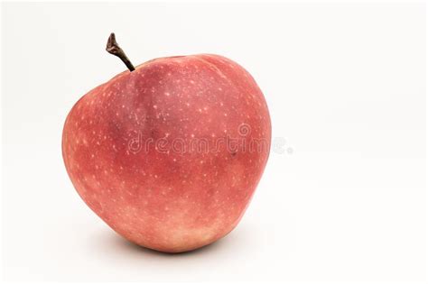 Red Apple Isolated On White Background Stock Illustration