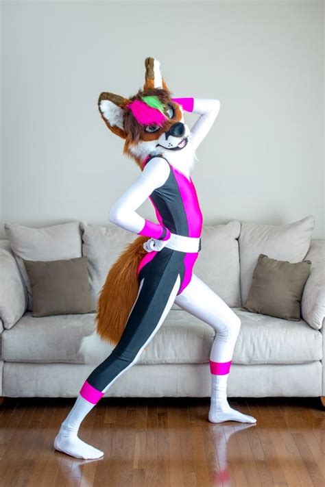 Pink Flash Fox Female Fursuit Zootopia Art Yiff Furry Furry Girls