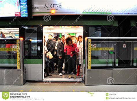 The shanghai metro can sometimes be confusing, particularly for first time travelers to china. Shanghai Subway editorial stock image. Image of train ...